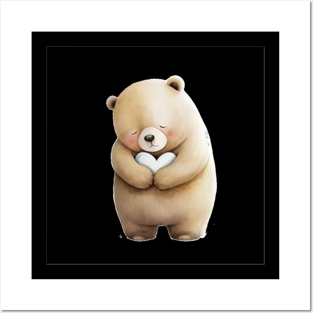 teddy bear Wall Art by Kcstore2023